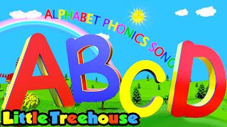 Alphabet Phonics Song  Learning Videos for Kids  Nursery Rhymes amp Songs by Little Treehouse [upl. by Kisung675]