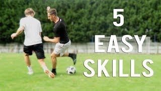 5 EASY SKILLS TO USE AS A WINGBACKFULLBACK [upl. by Ymirej]