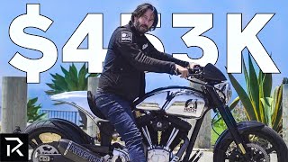 Inside Keanu Reeves Impressive Motorcycle Collection [upl. by Fang51]