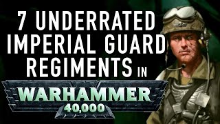 40 Facts and Lore on the Astra Militarum in Warhammer 40K Imperial Guard [upl. by Nibroc]