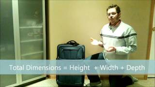 How to Work Out Your Luggage Dimensions [upl. by Xavier]