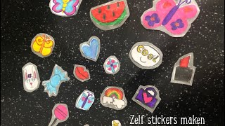 Hoe maak je zelf Stickers [upl. by Llecram]