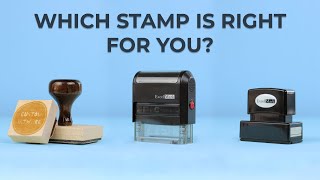 Different Types of Rubber Stamps [upl. by Ilarrold]