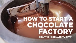 How to Start a Chocolate Factory  Ep17  Craft Chocolate TV [upl. by Banna]