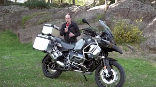 Motosx1000 Test BMW R 1250 GS Adventure [upl. by Pazia720]