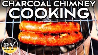 How To Cook On A Charcoal Chimney [upl. by Gold666]