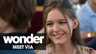 Wonder 2017 Movie – Meet Via Izabela Vidovic [upl. by Stovall]