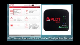 PLDT Home Prepaid Wifi CAT4 FXID3 Openline with Band Frequency Tutorial [upl. by Ingrid844]