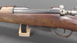 Swiss Model 1893 A Mannlicher Cavalry Carbine [upl. by Ahsuatal]