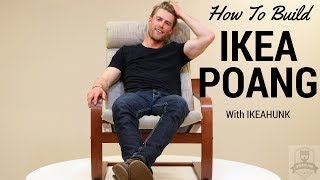 How to Assemble IKEA Poang Chair [upl. by Alyk]