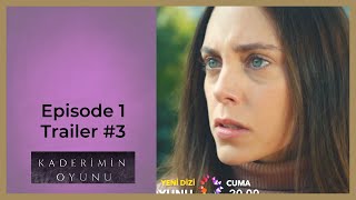 Kaderimin Oyunu ❖ Ep 1 Trailer 3 ❖ Akin Akinozu ❖ English ❖ 2021 [upl. by Esilanna]