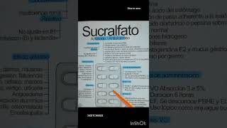 Sucralfato Indicaciones [upl. by Mendy]