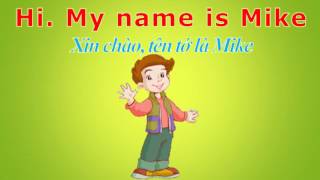 Tiếng anh giao tiếp cho trẻ em  GREETINGS  CHÀO HỎI  English for kids [upl. by Aiuhsoj]