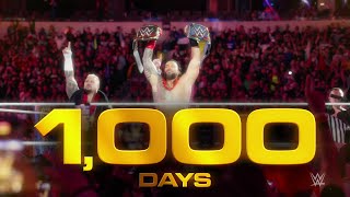 Acknowledge Roman Reigns’ historic 1000 day title reign [upl. by Lemuel959]