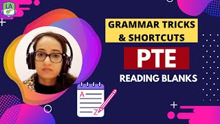 PTE Reading Blanks Grammar Rules and Tricks Masterclass  Language Academy  PTE Online Classes [upl. by Jameson]