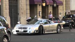 Mercedes CLK GTR in Paris [upl. by Annahgiel]