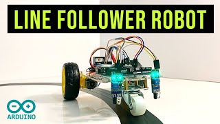 Line Follower Robot using Arduino🔥 [upl. by Bekha]