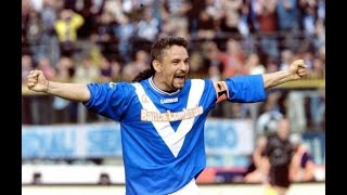 Roberto Baggio top 5 goals for Brescia Calcio 20002004 • Il Divin Codino [upl. by Arat774]