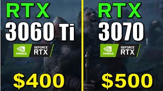 RTX 3060 Ti vs RTX 3070  Test in 8 Games  1440p [upl. by Sophronia101]