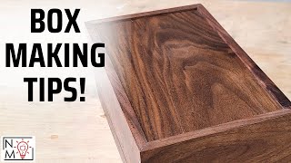 How to Make Simple Box Bottoms  Wood Box Making [upl. by Mariele]