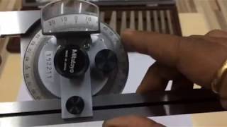 How to do CALIBRATION OF BEVEAL PROTRACTOR [upl. by Prowel]