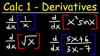 Calculus 1  Derivatives [upl. by Assenyl]