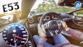 MercedesAMG E53 435hp  0250 kmh acceleration [upl. by Adnalram]