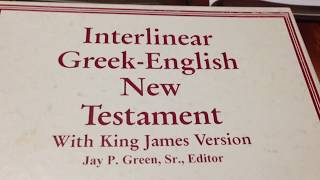 Interlinear Greek English Bible [upl. by Sabec103]