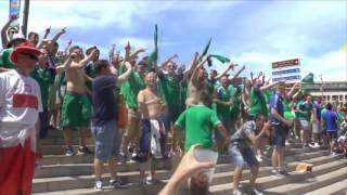 BEST OF Irish and Northern Irish Fans  EURO 2016 [upl. by Naej302]