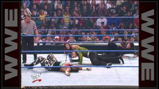 The Hardy Boyz vs The Dudley Boyz  WCW Tag Team Championship Match SmackDown Oct 25 2001 [upl. by Newell61]