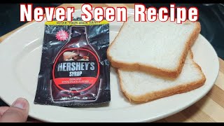 This 2minute Simple Recipe Will Change Your LifeHersheys Syrup and Bread [upl. by Letnwahs768]