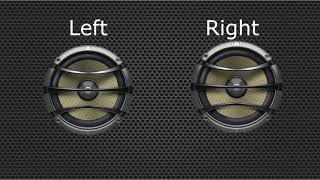 Stereo Left and Right Stereo Sound Test [upl. by Lletnom]