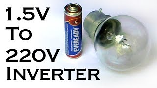 How to Make AAA 15V Battery to 220V AC Inverter [upl. by Kurland]