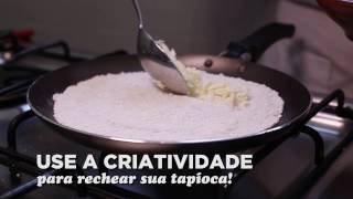 COMO FAZER TAPIOCA NA FRIGIDEIRA [upl. by Aiht]