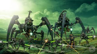 Unification Mod  Necrons vs Chaos vs Eldar vs Space Marines  Warhammer 40K Dawn of War Soulstorm [upl. by Nnainot148]