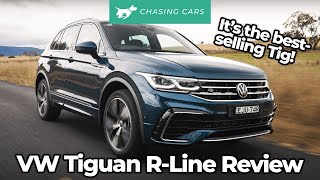 Volkswagen Tiguan RLine 2021 review  Chasing Cars [upl. by Astri940]