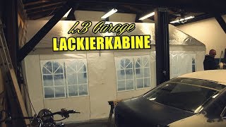 Low Budget Lackierkabine für die Halle [upl. by Cornew134]