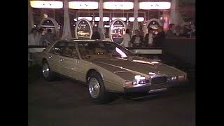 Aston Martin Lagonda  Classic Car  Drive In  1978 [upl. by Maharva]