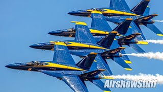 Blue Angels 2021 High Show  Super Hornets [upl. by Mercorr]