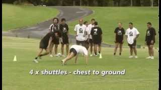 NZRL Fundamentals  Conditioning Drills [upl. by Tarra514]