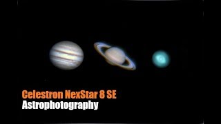 Celestron NexStar 8 SE  Astrophotography [upl. by Ahtiek]