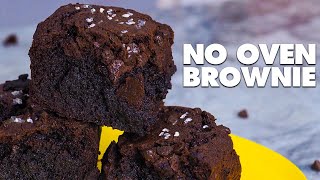 No Oven Brownies Recipe for Beginners Easy No Bake Brownies Recipe [upl. by Belden]