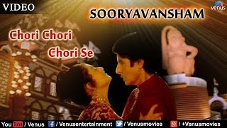 Chori Chori Chori Se Full Video Song  Sooryavansham  Amitabh Bachchan Soundarya [upl. by Joris]