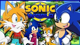 Sonic Meets Tailsko  Tails Plays Sonic World FT Sonica [upl. by Horter]