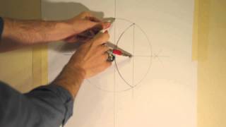 Sacred Geometry How to draw a five pointed star [upl. by Eremaj884]