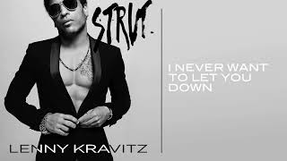 Lenny Kravitz  I Never Want To Let You Down Official Audio [upl. by Varney]