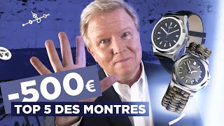 5 MONTRES À MOINS DE 500€ [upl. by Caras]