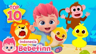 TOP 10  Kumpulan Lagu Anak  Bebefinn Bahasa Indonesia [upl. by Ittam516]