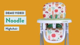 Cosatto Noodle Highchair [upl. by Adlai598]