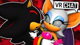 Shadow amp Rouges First Kiss VR Chat [upl. by Kippar]